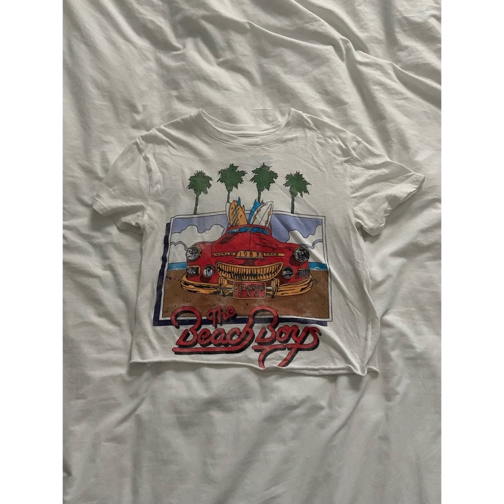 Beach Boys Cropped Tee
